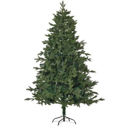 Kunstkerstboom – Kerstboom – Nepboom – PVC Boom – PE Boom – Groen – 1,8 Meter Hoog – Stevig Metalen Frame