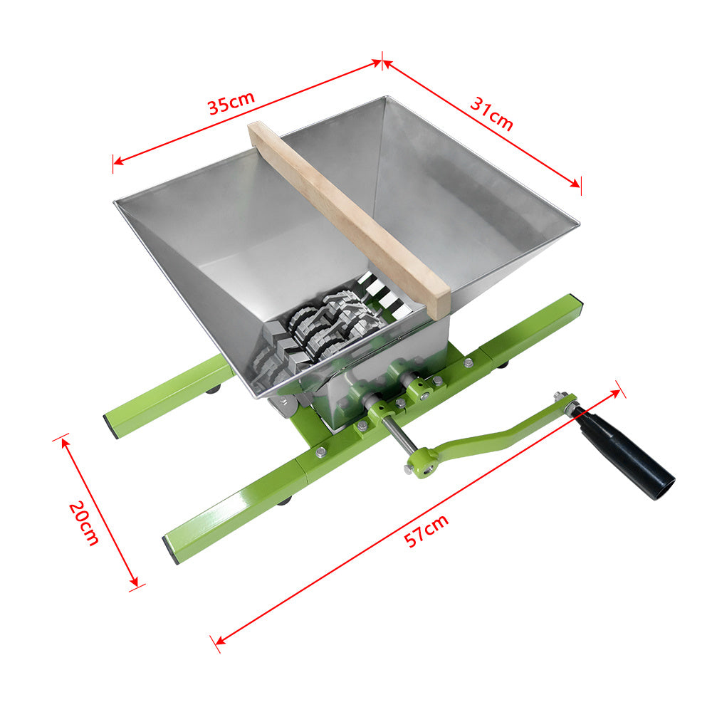 Handmatige Juicer – Fruitpers – Citruspers – Sapcentrifuge – Slowjuicer – 7 Liter Grote Inhoud – Robuust Metalen Ontwerp – Eenvoudig Schoon Te Maken