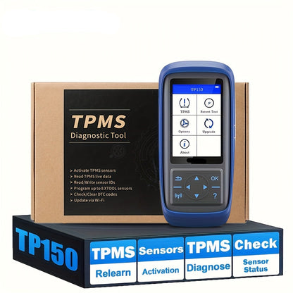 TPMS Programmeertool – Bandenspanning Tester – Sensor Activator – Reset Tool – Diagnoseapparaat – Wifi Updates – Kleurenscherm – Compact Design
