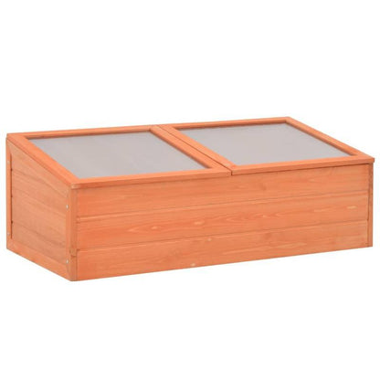 Kweekkas – Tuinkas – Broeikas – Plantenkas – Mini Kas – Houten Constructie – Compact 100x50x34 cm