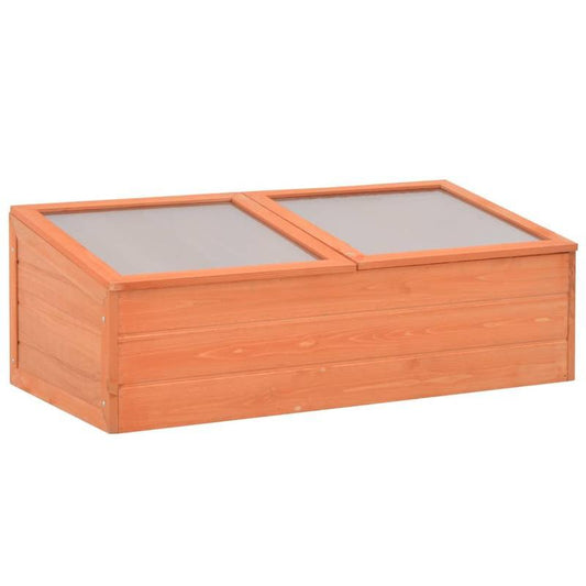 Kweekkas – Tuinkas – Broeikas – Plantenkas – Mini Kas – Houten Constructie – Compact 100x50x34 cm