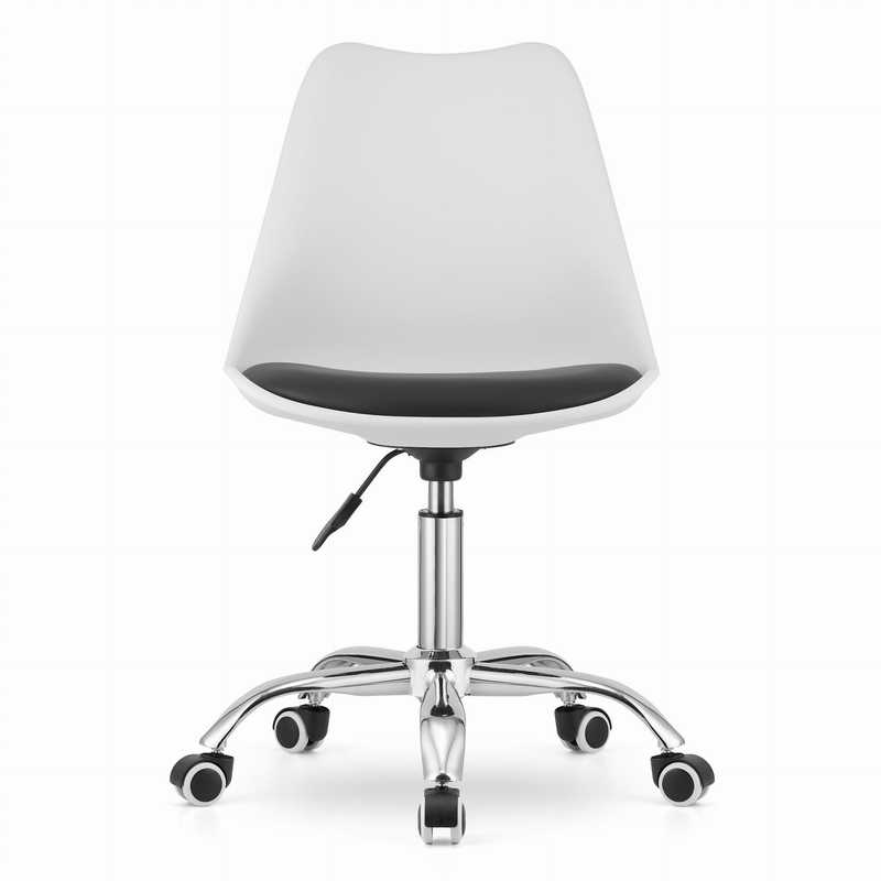 Draaistoel – Bureaustoel – Gamingstoel – Kinderstoel – Eetkamerstoel – 360° Draaibaar – Verstelbare Zithoogte 45-59 cm – Eco-Leren Kussen