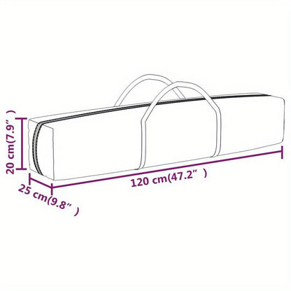 Party Tent Foldable Taupe 3X3 M