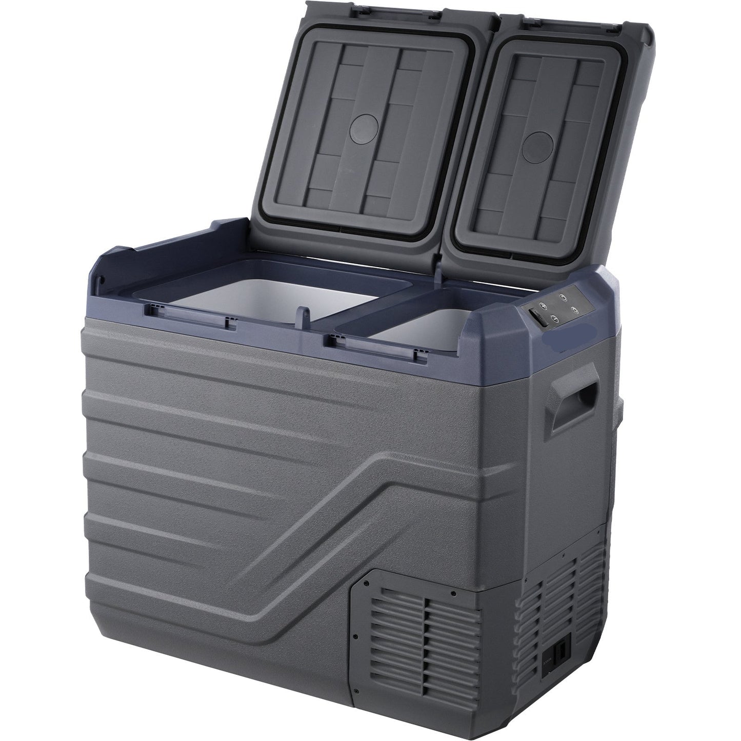 Draagbare Koelvrieskast – Mobiele Koelkast – Compressor Koeler – Mini Vrieskast – 40 Liter Inhoud – Bluetooth Bediening – Dual Zone Indeling