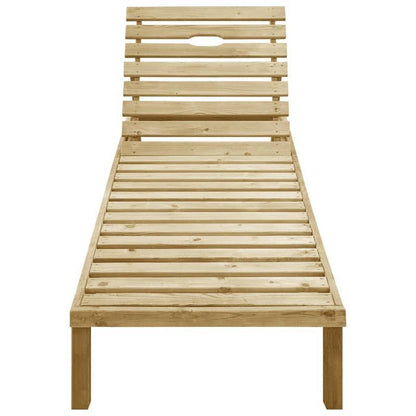 Ligstoel – Ligbed – Zitzak – Tuinstoel – Geïmpregneerd Vurenhout – Ergonomisch Ontwerp – Comfortabel Kussen