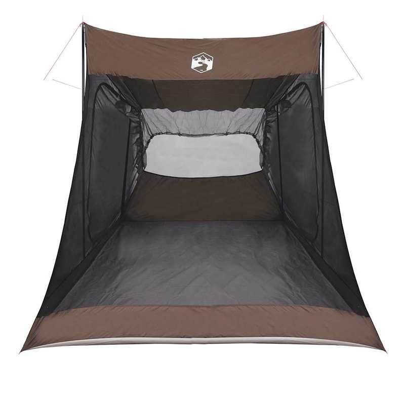 Autotent 2-Person Lightweight Camping Tent - Easy Setup, Durable Brown & Black Design with Mesh Ventilation, Zipper Closure for Outdoor Hiking, Fishing, Picnics, Hiking Shelter | Compact Design | Easycarry Bag, Camping Access