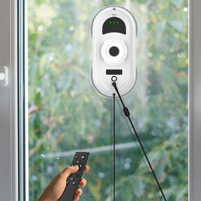 Elektrische Ramenwasser – Ramenrobot – Glasreiniger – Ruitenreiniger – Automatische Ramenreiniger – Intelligente Navigatie – Veiligheidssysteem – Afstandsbediening – 10 Microvezeldoekjes
