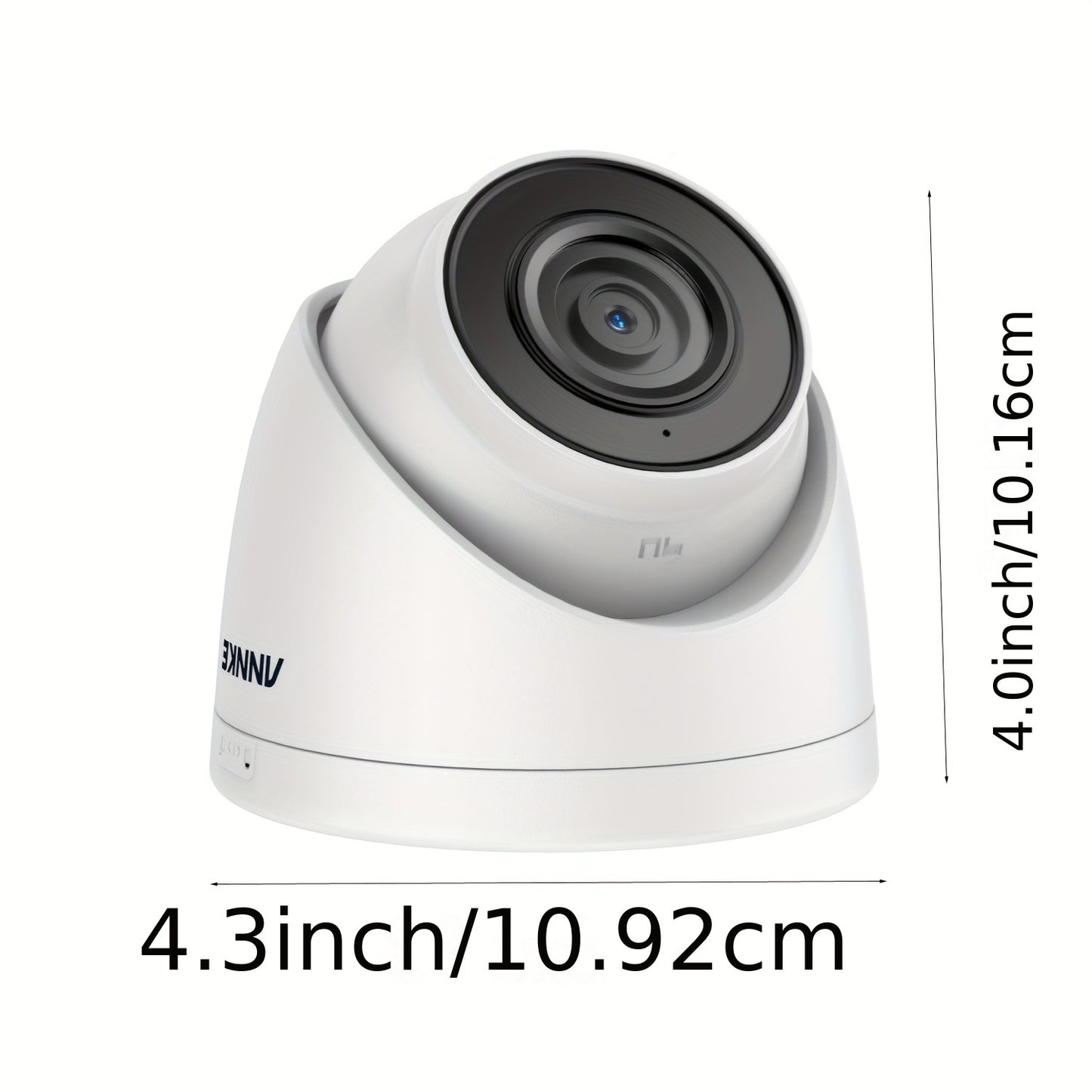 IP Beveiligingscamera – Bewakingscamera – Camerabeveiliging – Beveiligingssysteem – Turret Camera – 3K Ultra HD Resolutie – Kleurennachtzicht Tot 30 Meter