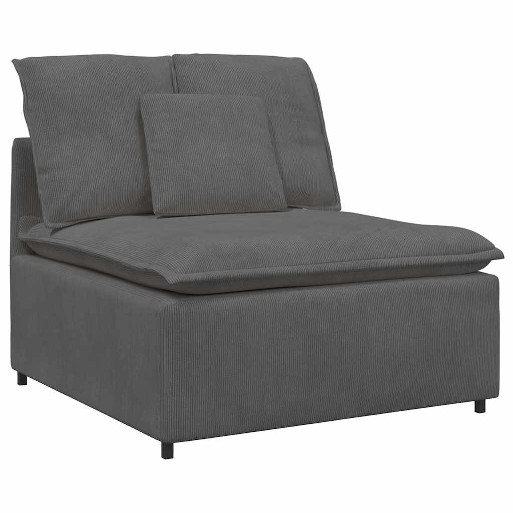 Modulaire Bank – Modulair Sofa – Hoekbank – Middenbank – 2-zitsbank – Corduroy Bekleding – Stevig Metalen Frame