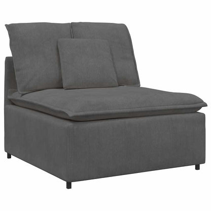 Modulaire Bank – Modulair Sofa – Hoekbank – Middenbank – 2-zitsbank – Corduroy Bekleding – Stevig Metalen Frame