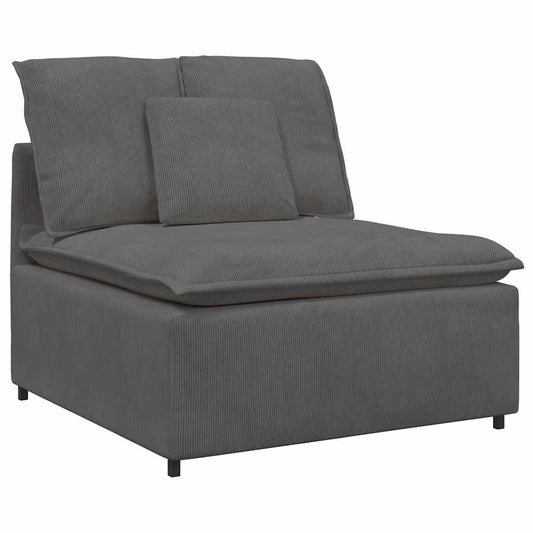 Modulaire Bank – Modulair Sofa – Hoekbank – Middenbank – 2-zitsbank – Corduroy Bekleding – Stevig Metalen Frame