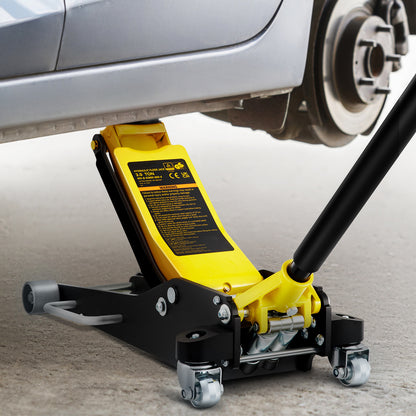 Krik – Garagekrik – Autokrik – Vloerkrik – Potkrik – 3 Ton Draagvermogen – Low Profile Aluminium en Staal