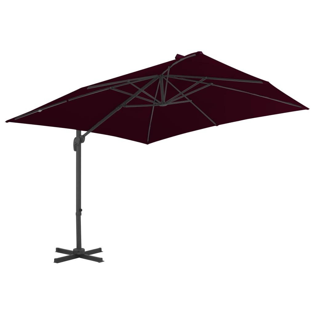 Zwevende Parasol – Hangende Parasol – Zweefparasol – Balkon Parasol – Aluminium Frame – 360 Graden Draaibaar – UV-Bescherming
