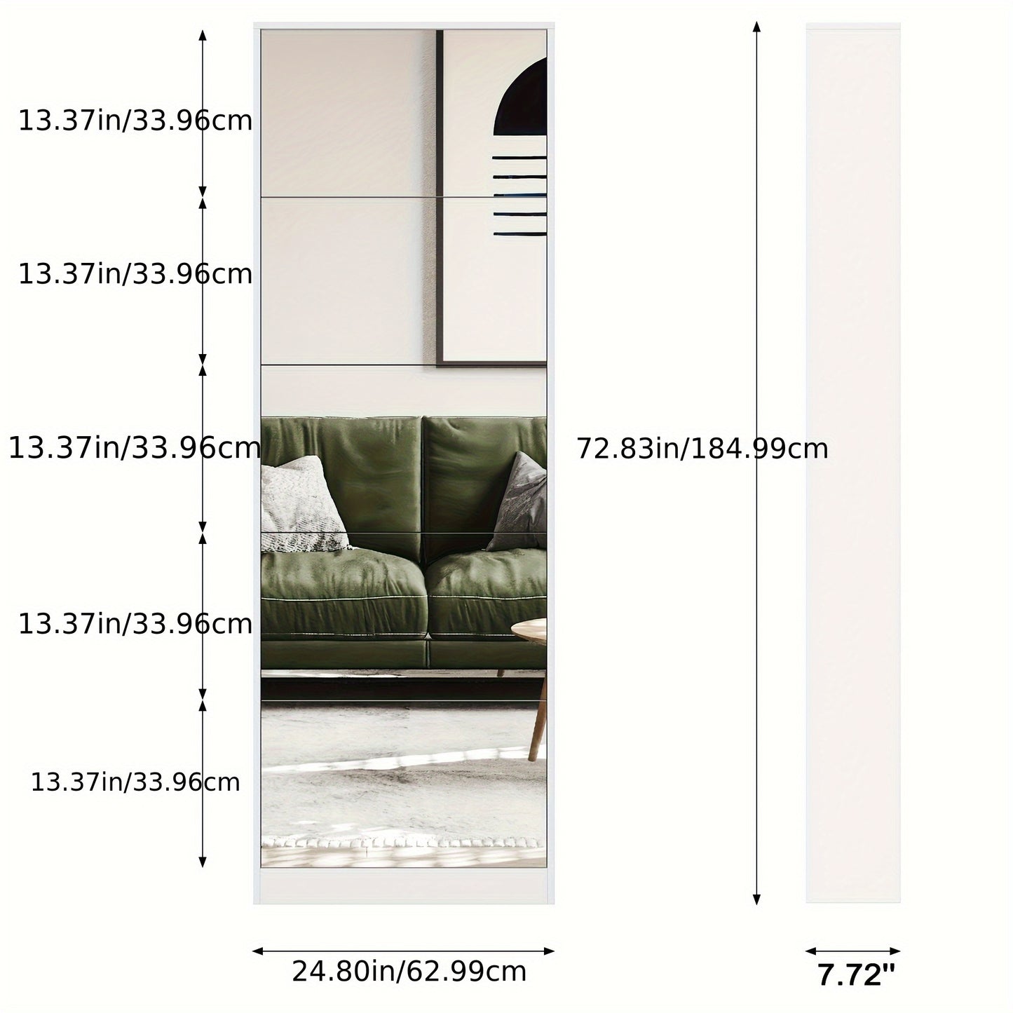 Schoenenkast – Schoenenrek – Schoenenopberger – Halkast – Schoenenbank – Spiegeldeur – Ruimtebesparend Design – Hout
