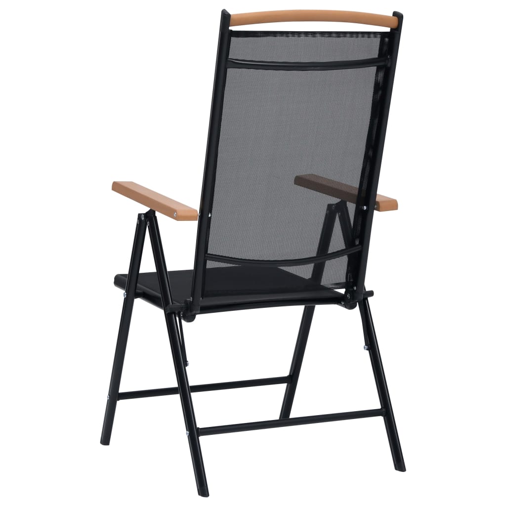 Tuinstoelen – Inklapbare Stoelen – Balkonstoelen – Aluminium Frame – Verstelbare Rugleuning – Weerbestendige Bekleding