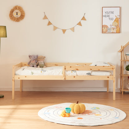Dubbel Kinderbed – Stapelbed – Uitschuifbaar Bed – Kinderbed Met Laden – Bed Met Opbergruimte – 90x200 cm – Massief Dennenhout Natuurlijk