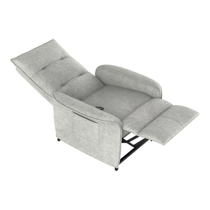 Relaxfauteuil – Elektrische Fauteuil – Verstelbare Stoel – Zitstoel – Loungefauteuil – Verstelbare Rugleuning – Polyester Bekleding 102x58x81 cm