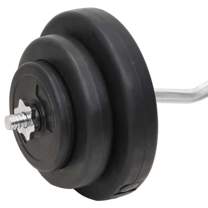 Halterset – Dumbbells – Halterstang – Krachttraining – Fitness – 60 kg – Tungsten Staal – Compact & Draagbaar
