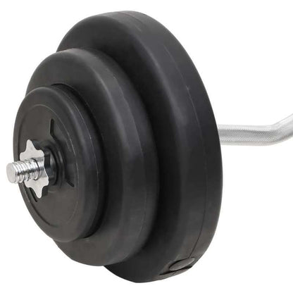 Halterset – Dumbbells – Halterstang – Krachttraining – Fitness – 60 kg – Tungsten Staal – Compact & Draagbaar