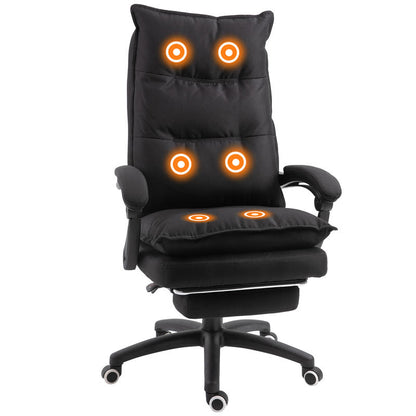 Bureaustoel – Ergonomische Stoel – Office Chair – Gamingstoel – Bureaufiets – Verstelbare Hoogte – Massagefunctie & Voetensteun