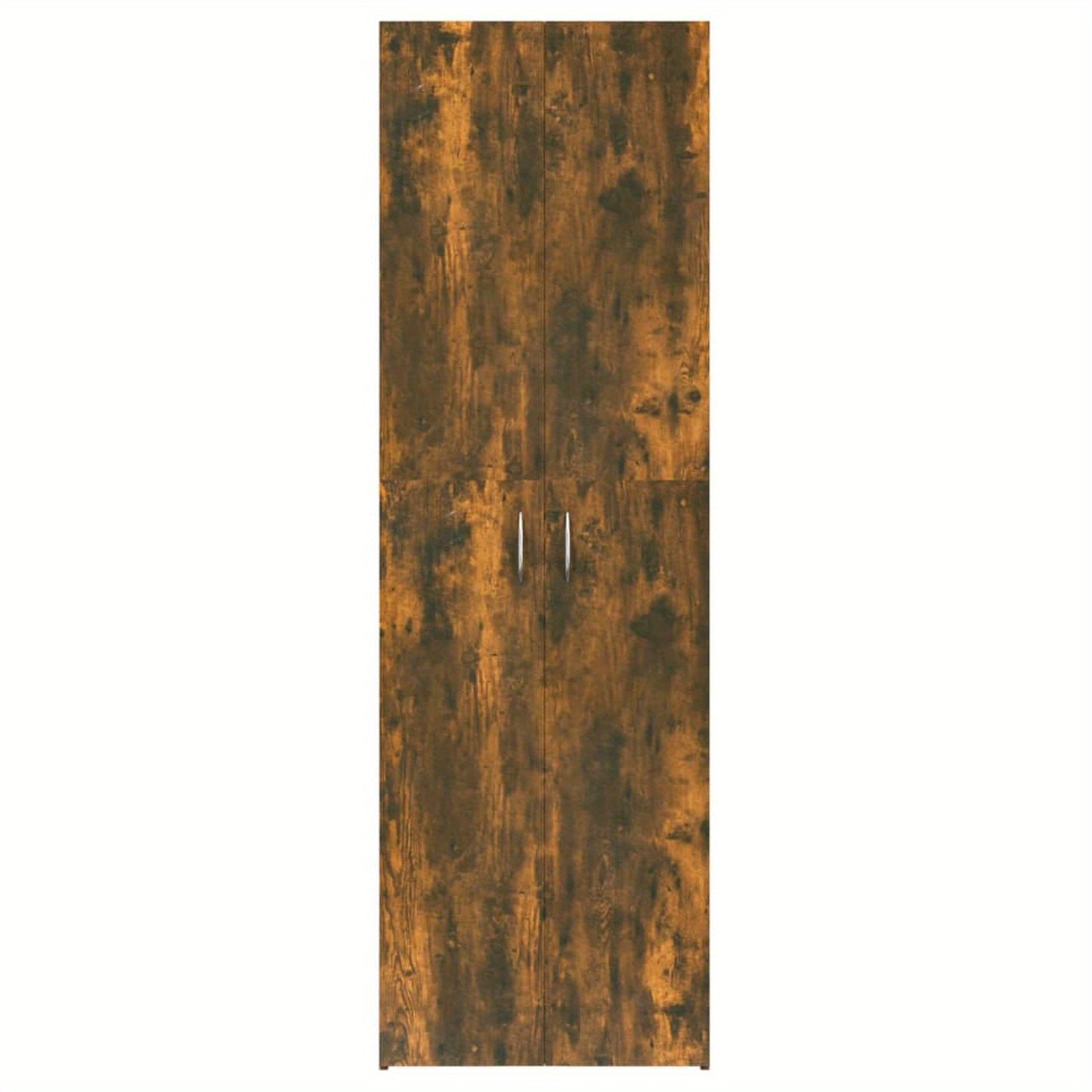 Archiefkast – Ladeblok – Dossierkast – Opbergkast – Kantoorkast – Smoked Oak – Hout – 60x32x190 cm – Multifunctioneel – Stevig