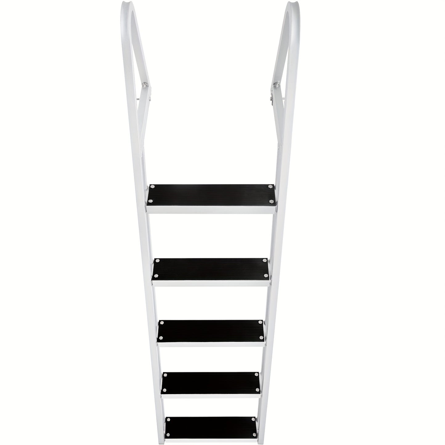 Bootladder – Badladder – Zwemtrap – Instapladder – Afneembare Ladder – 5 Treden – Hoogwaardig Aluminium – Maximaal Draagvermogen 159 kg