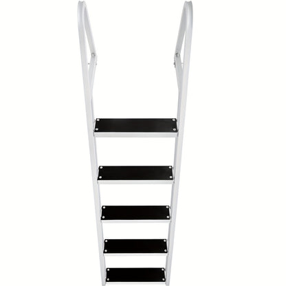 Bootladder – Badladder – Zwemtrap – Instapladder – Afneembare Ladder – 5 Treden – Hoogwaardig Aluminium – Maximaal Draagvermogen 159 kg