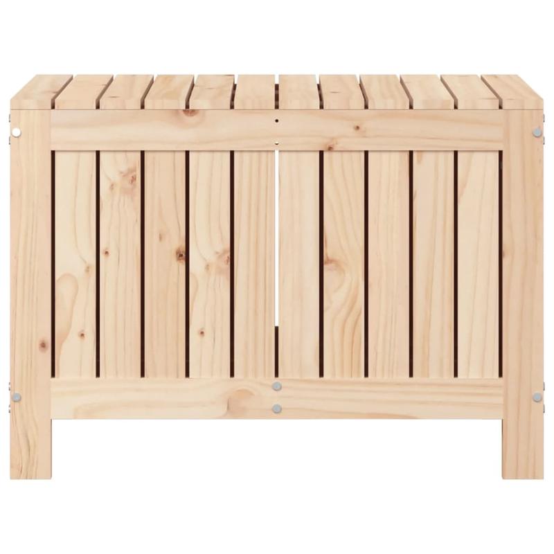 Tuinkist – Opbergbox – Kussenbox – Tuinopbergbox – Tuinberging – Massief Dennenhout – 76x42,5x54 cm – Robuust & Natuurlijk
