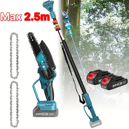 Kettingzaag – Snoeizaag – Takkenzaag – Handzaag – Boomzaag – Draadloos – Telescopische Steel 249 cm – 6 Inch Zaagblad