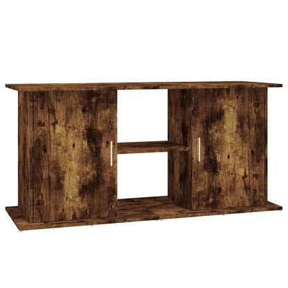 Aquariumstandaard – Visbakstandaard – Aquariummeubel – Aquariumtafel – Aquarium Onderstel – Heavy-Duty Geperst Hout – Ruime Afmeting 121x41x58 cm – Stabiel Rookeiken Design