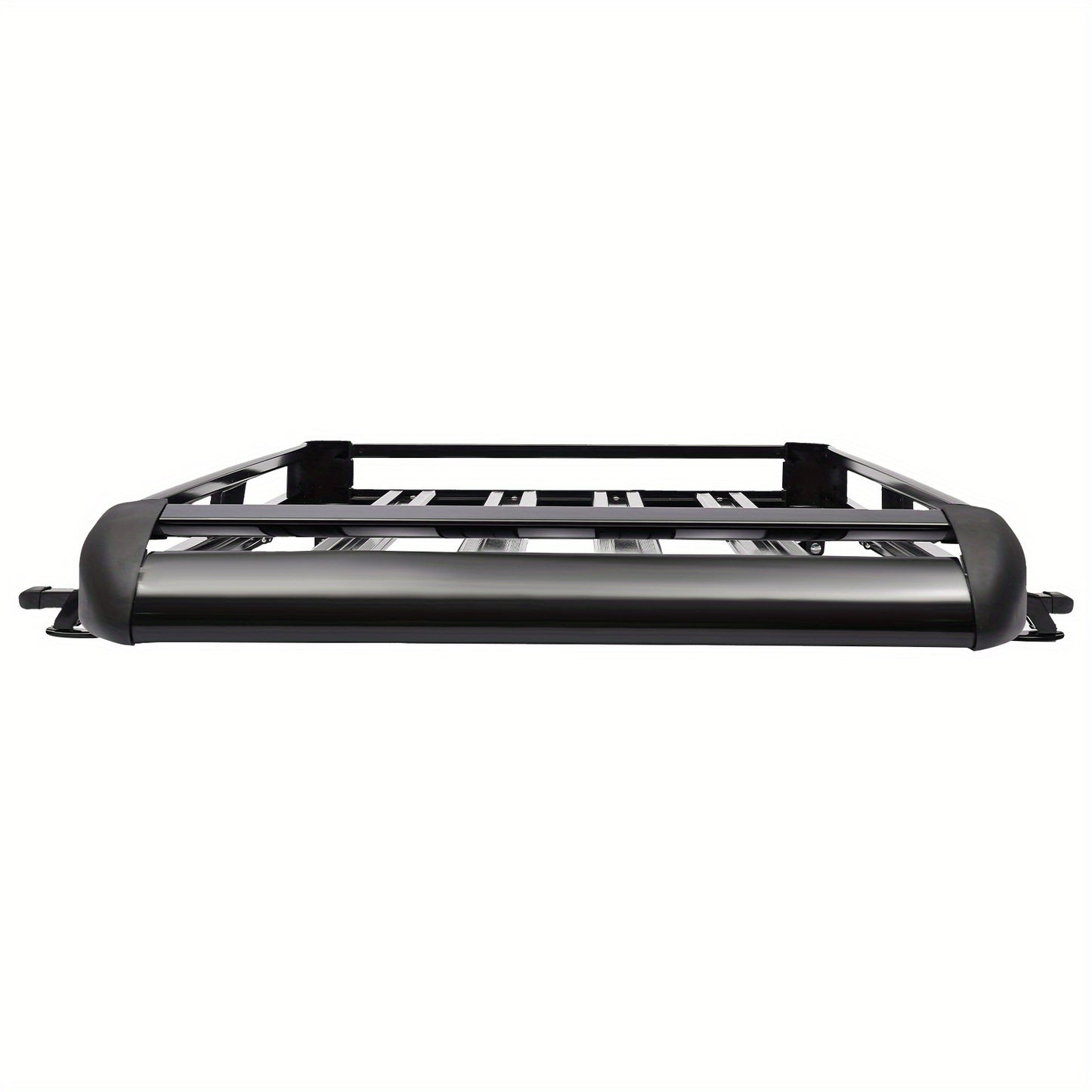 Aluminium Dakdrager – Dakrek – Bagagedrager – Roof Rack – Auto Drager – Zwart – Staal – 127 x 97 cm – Max 68 kg Load Capacity