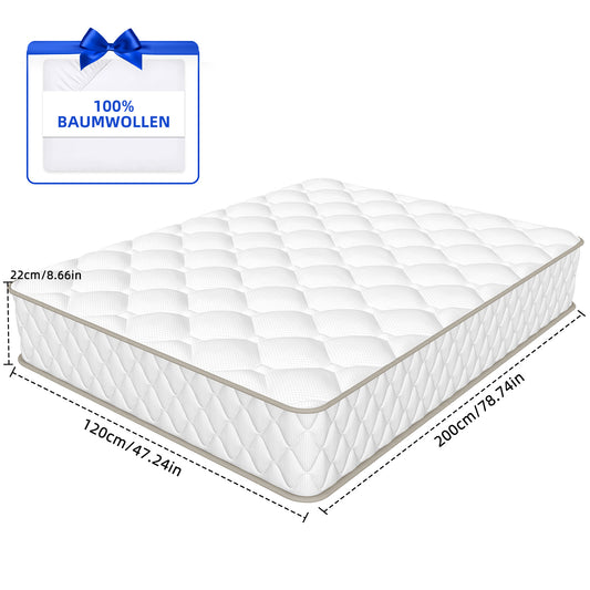 Air Mattress 140x200, Mattress 90x200, Mattress 120x200, Mattress 160x200, Mattress 90x190 with 7-Zone Pocket Spring Core, H5, H4, H3
