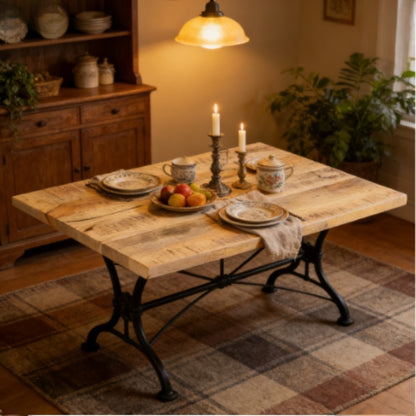 Tabletop 25-27mm 90x60cm Solid Mango Wood Wooden Tabletop Premium Wooden Tabletop Dining Table Top Suitable for Dining Rooms and Living Room Furniture Removable Indispensable for Dining Rooms Indispensable for Living Rooms Su