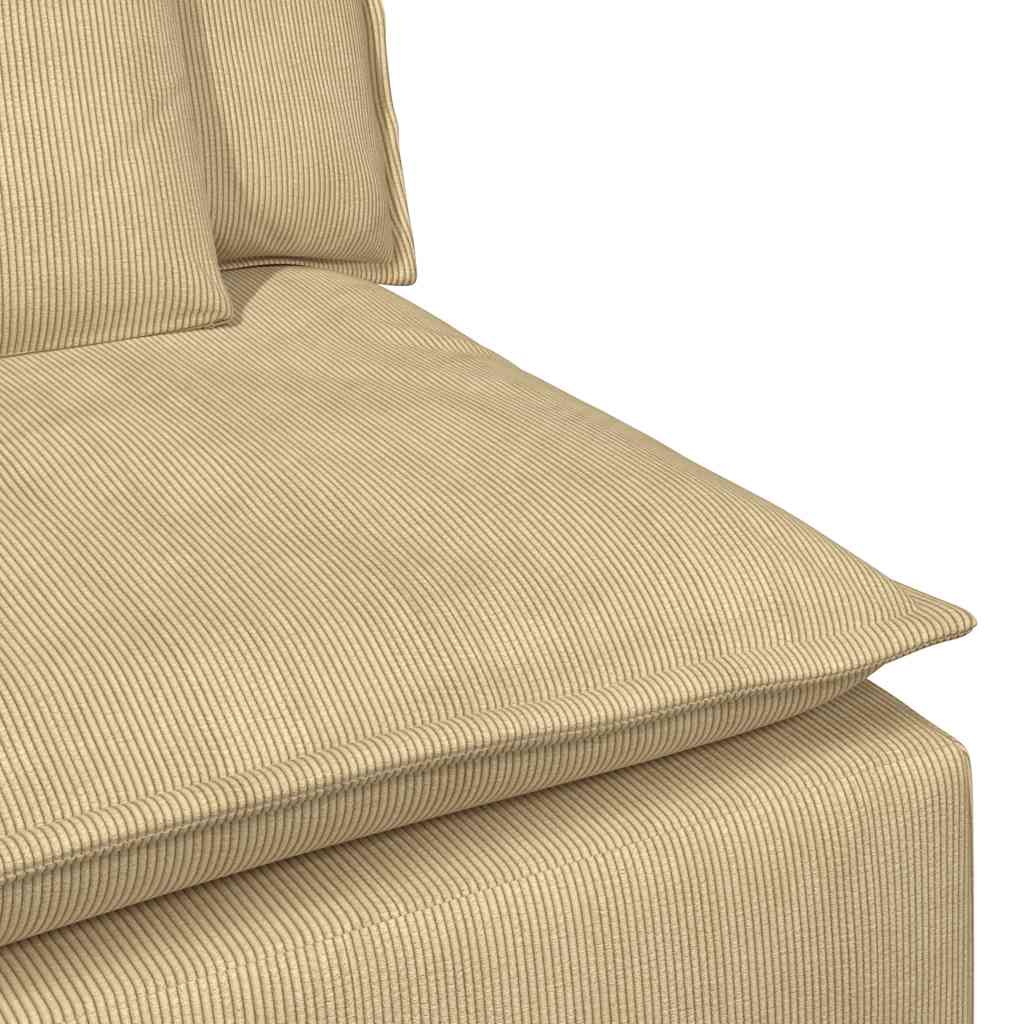 Modulaire Bank – Modulaire Banken – Sofa Element – Zitelement – Bankmodule – Comfortabel Corduroy Polyester – Stevig Metalen Frame