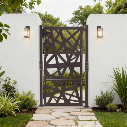 Garden Gate, Outdoor Garden Entrance Gate, Garden Metal Gate