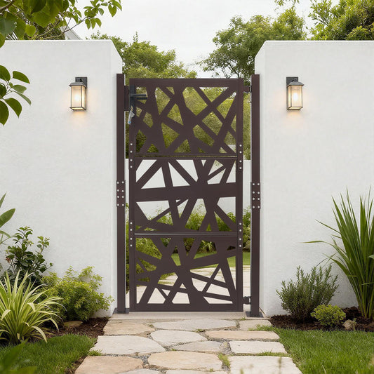 Garden Gate, Outdoor Garden Entrance Gate, Garden Metal Gate
