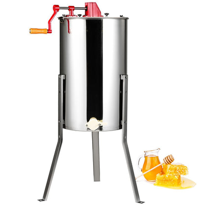 Honingspinner – Honingcentrifuge – Honingextractor – Bijenwasspinner – Bijenhouder Uitrusting – RVS Materiaal – Verstelbare Hoogte