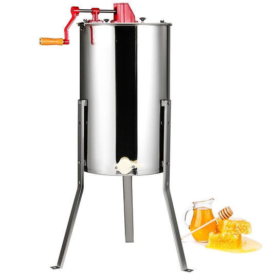 Honingspinner – Honingcentrifuge – Honingextractor – Bijenwasspinner – Bijenhouder Uitrusting – RVS Materiaal – Verstelbare Hoogte
