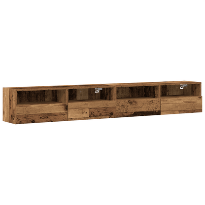 TV Meubel – TV Kast – Media Meubel – TV Stand – Entertainment Meubel – Rustiek Bruin – Duurzaam Hout – Ruimtebesparend Design