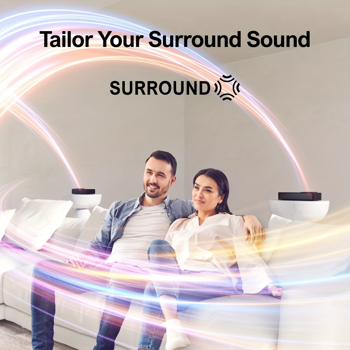 Soundbar – Home Theater Systeem – Surround Speakers – Draadloze Subwoofer – Dolby Atmos – 7.1.4 Kanaals – 740W Vermogen – 20,32 cm Draadloze Subwoofer