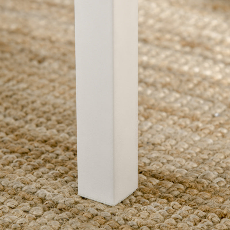 3-Delige Eettafelset – Inklapbare Tafel – Eetkamerset – Bistroset – Compacte Stoelenset – Natuurlijk Kleurontwerp – Stalen Frame – Ruimtebesparend Ontwerp