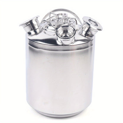 Reinigingsvat – RVS Vat – Biervat – Kegelvat – Keg Vat – 10L Inhoud – 304 Roestvrij Staal Electropolished