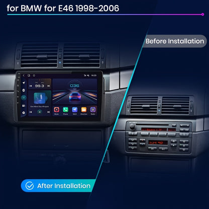Autoradio – Multimedia Speler – Navigatie Systeem – Touchscreen Radio – Android Auto – 9 Inch Scherm – Wi-Fi Verbinding – 2GB RAM 64GB Opslag