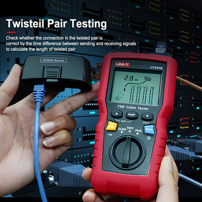 Kabelzoeker – Kabeltester – Netwerktester – Kabelmeter – Kabelscanner – Twee Meetmodi (TDR & OTDR) – USB Oplaadbaar & Anti-Storing