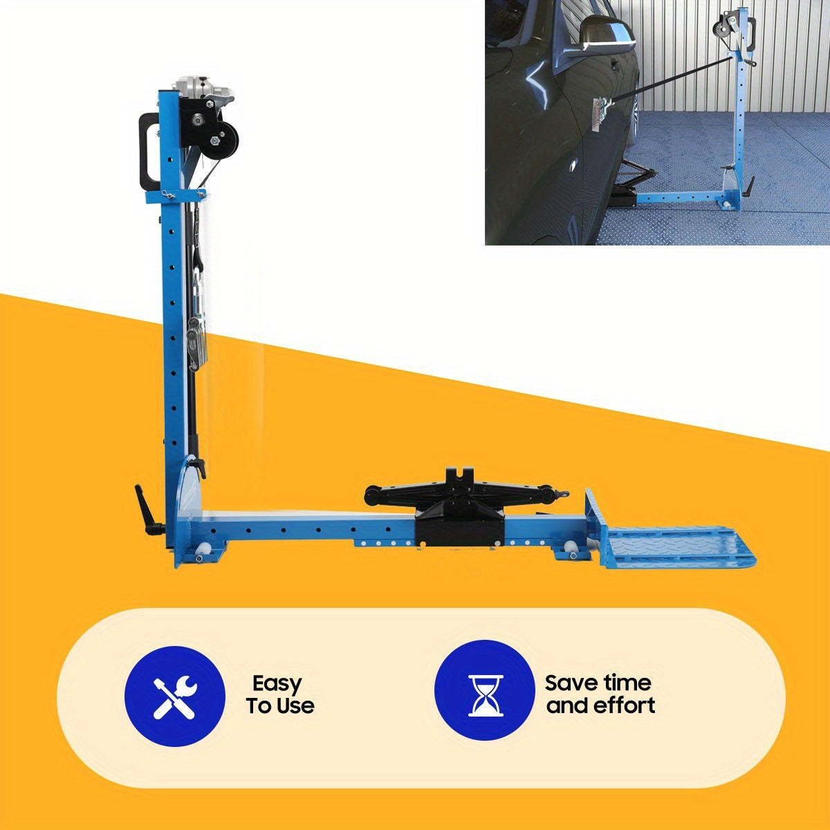 Deukentrekker – Deukverwijderaar – Uitdeuker – Auto Reparatie Set – Auto Deuk Remover – 600 kg Trekvermogen – Verstelbare Hoogte 100-920 mm