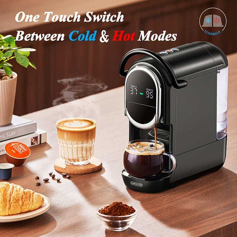 Capsule Koffiemachine – Koffiezetapparaat – Espresso Machine – Senseo Machine – Koffiecup Machine – 7 Niveau’s Watercontrole – 600 ml Waterreservoir – Zwart