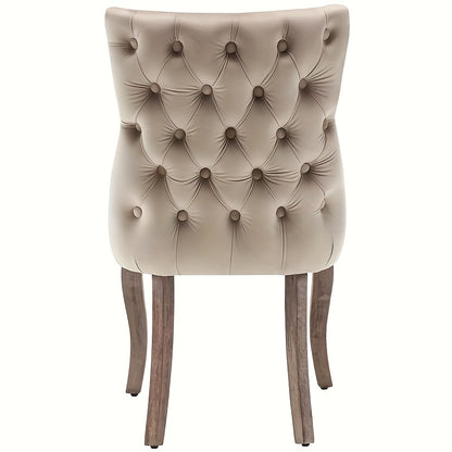 Eetkamerstoel – Stoel – Dining Chair – Zitstoel – Zitting – Mustard Geel – Katoenen Vulling – Stevig Lichtgewicht Frame
