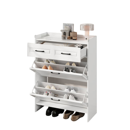 Opberghocker – Opbergpoef – Zithocker – Opbergkruk – Grijze Fluwelen Bekleding – Verborgen Opbergruimte – Compact Ruimtebesparend – Stevig En Comfortabel