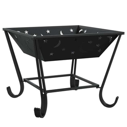 50cm XXL Steel Fire Shell with Pitcher - Heavy-Duty Metal Construction, 50cm Round Outdoor Fire Pit with Lighter & Control Valve, 50cm Diameter