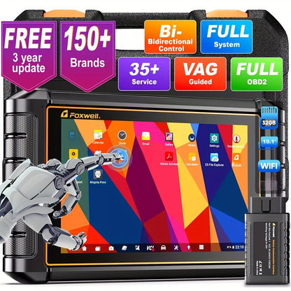 OBD2 Diagnoseapparaat – Autoscanner – Auto Diagnosetool – Foutcode Lezer – Auto Scanner – Draadloos Met USB Stroomvoorziening – 35+ Resetfuncties & Gratis Updates